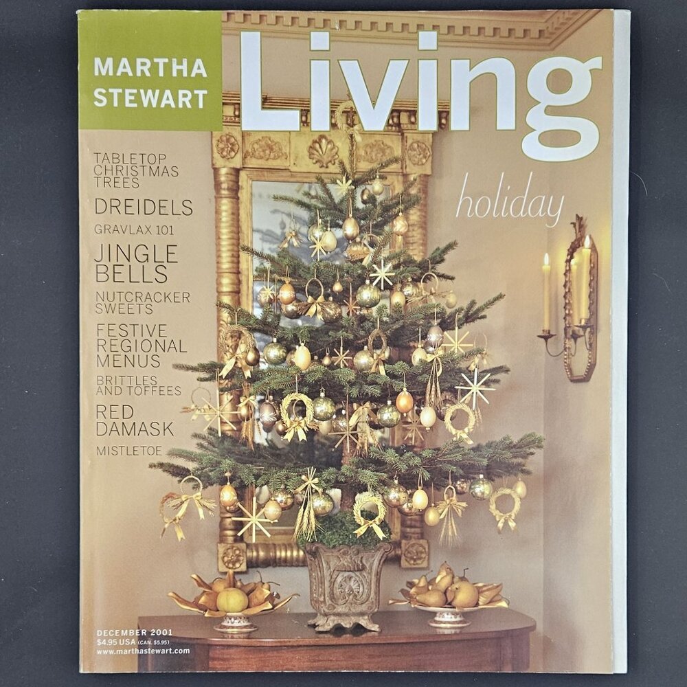 Martha Stewart LIVING Magazine December 2001 Number 97